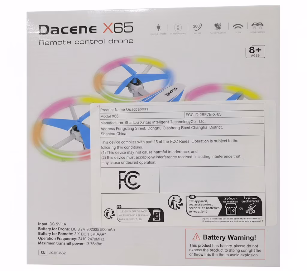 EACOPOL Kids Drone, Mini Drone, Beginner Drones with LED Lights for Kids, LED Remote Control Drone, Indoor Outdoor Mini Quadcopter Toy, Christmas - Thumbnail 10