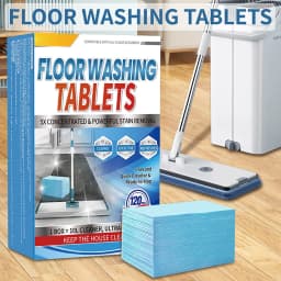 100Fens 120-Piece Floor Cleaning Tablets For Dissolving And Deep Cleaning - Thumbnail 5