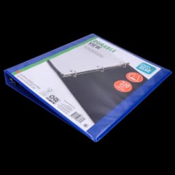 (4 pack) Pen+Gear Durable View 3-Ring Binder with 1” Slanted D-Rings, Blue - Thumbnail 3