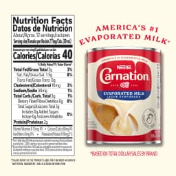 (8 pack) Nestle Carnation Vitamin D Added Evaporated Milk, 12 fl. oz. Can - Thumbnail 7