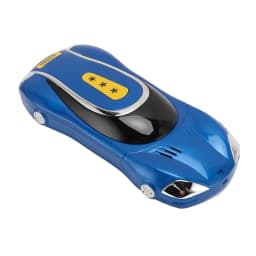 Dual SIM Elderly Unlocked Cell Phone 1.8" Screen Big Button Car Shape Emergency Mobile Phone for Children Seniors Blue - Thumbnail 4