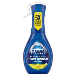 Dawn Platinum Powerwash Dish Spray, Dish Soap, Lemon Starter Kit, 16 fl oz - Thumbnail 10