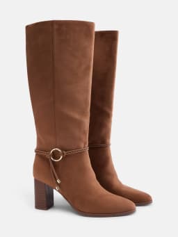 Scenario Women's Buckle Tall Boots - Thumbnail 2