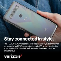 Verizon TCL 5G, Prepaid Smartphone, Diamond Grey - Thumbnail 11