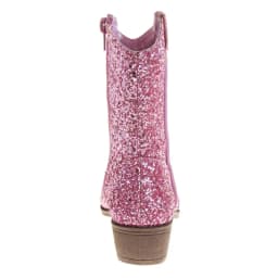 Kensie Girl Little and Big Girl Glitter Western Boot - Thumbnail 4