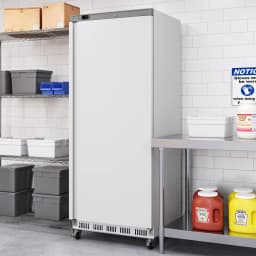 30 in. Commercial One Door Convertible Reach-In Refrigerator/Freezer with 25 Cu. Ft. Capacity in White, ETL Listed (KM-RIC-1DWH) - Thumbnail 6