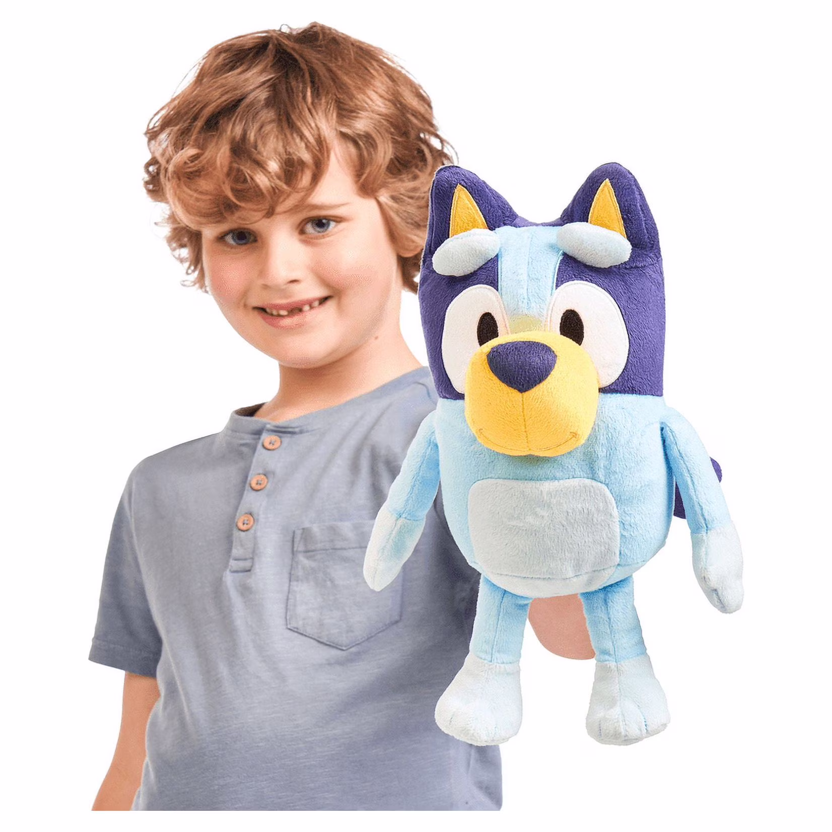 Bluey Talking and Interactive 13 in Plush Toys for Preschoolers 3-6 Years - Thumbnail 3