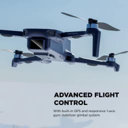 Vivitar SkyHawk GPS Foldable Aerial Drone for Adults with 2.7K HD Camera, 16-Minute Flight Time & Wireless Controller - Thumbnail 6