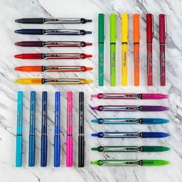 Pilot Precise V5 Premium Rolling Ball Retractable Pens, Extra Fine Point, 0.5 mm, Assorted Ink Colors, 48 Count - Thumbnail 2