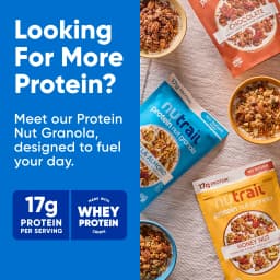 NuTrail Nut Granola Cereal, Blueberry Cinnamon, No Sugar Added, Keto, Gluten Free, 11 oz. 1 Count - Thumbnail 8