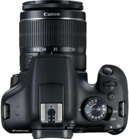 EOS 2000D (Rebel T7) EF-S 18-55mm f/3.5-5.6 Lens DSLR Camera, Black Holiday Deal - Thumbnail 4
