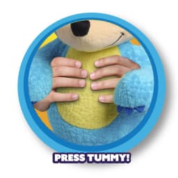 Silly Roaring Mickey Mouse, Interactive Roaring and Moving Feature 12 Inch Plush, for Boys and Girls Ages 3 and up - Thumbnail 4