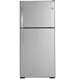 GE GIE19JSNRSS 19.2 Cu. Ft. Freestanding Top Freezer Refrigerator - Thumbnail 1