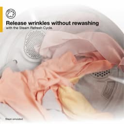 Whirlpool® WED5050LW 7.0 Cu. ft. Top Load Electric Moisture Sensing Dryer with Steam - Thumbnail 4