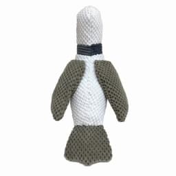 Vibrant Life White Seagull Plush Dog Toy with Squeaker, Chew Level 4 - Thumbnail 8