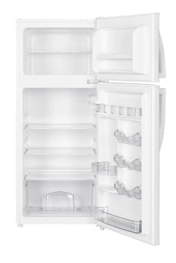 Premium Levella PRF44550300HW 4.4 cu ft Top Freezer Mini Fridge in White - Thumbnail 3