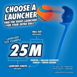 Chuckit! High Bounce Ball Rubber Fetch Dog Toy, Large 3" for Large Dogs Up To 90 lb, Pack of 1, Assorted - Thumbnail 6