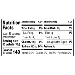 Great Value Peanut Butter Filled Pretzel, 24 oz (Resealable Container) - Thumbnail 3