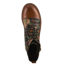 Spring Step L'Artiste Cordea Booties | Embroidered Leather Ankle Boots with Studded Details - Thumbnail 4
