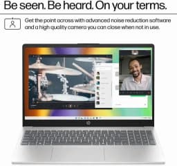 HP 15.6 inch FHD IPS Windows 11 Pro Laptop Intel Core i3-N305 16GB 512GB SSD Silver Lifetime Office - Thumbnail 2