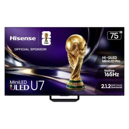 Hisense 75" U7 Mini-LED ULED 4K UHD Smart Google TV (75U7SG, 2026 Model) - Hi - QLED MiniLED , Native 165Hz, VRR 330 - Thumbnail 22