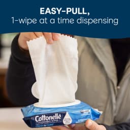 Cottonelle Fresh Care Flushable Wet Wipes, 1 Resealable Bag - Thumbnail 4