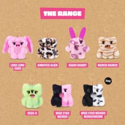 Fuggler Baby Baddies Fugg 5 Inch Collectible by ZURU - Ugly Monster Plush Toy for Kids Ages 1 - Thumbnail 6