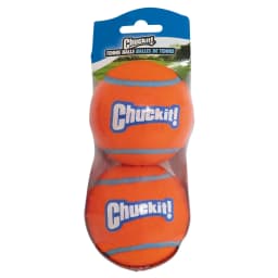 Chuckit! Floating Pelota de Tenis Flotante para Buscar Juguete para Perro, Grande (3") para Perros de 60-100 lb, Paquete de 2, Naranja - Thumbnail 2