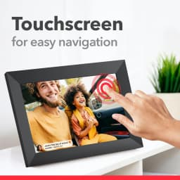 onn 10” Wi-Fi Digital Picture Frame | Send Photos & Videos Instantly via the Free Frameo App - Thumbnail 7