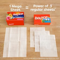 Bounce Dryer Sheets, Paradise Blossom Scent, 50 Mega Dryer Sheets - Thumbnail 3