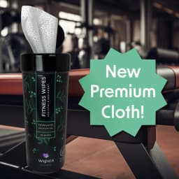 Wipex Gym Wipes – Home Workout & Yoga Mat Cleaner, Lemongrass & Eucalyptus Scent, 75 Count - Thumbnail 2