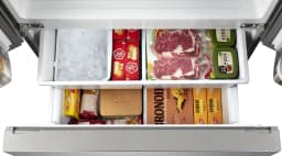Hamilton Beach 20.3 cu. ft. French Door Refrigerator, Platinum Silver, HZ7602 - Thumbnail 17