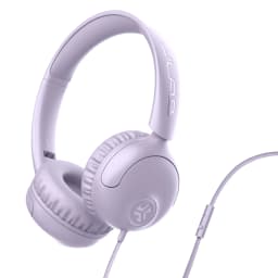 JLab Studio 2 Wired Headphones, Lilac, Cloud Foam Comfort, Foldable, In-Line Mic, Lab Quality Sound - Thumbnail 1