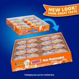 Bimbo Mini Mantecadas Vanilla Muffins, 8 twin packs, Mini Muffins, 17.6 oz Multipack - Thumbnail 2