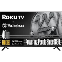 Westinghouse WR40QE2350 40 inch Class Edgeless Series 2K FHD QLED Smart Roku TV - Thumbnail 1
