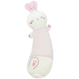Sleeping Bunny Long Plush Pillow, Soft Rabbit Body Cushion Decorative Toy - Thumbnail 1