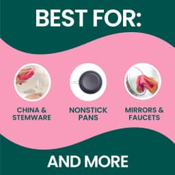 Scotch-Brite Sponge for Delicate Surfaces, Gentle Safe Clean, 3 Scrubbers - Thumbnail 5