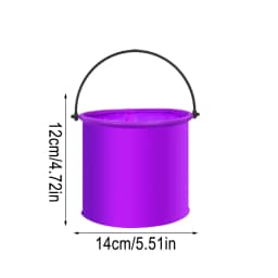 JGJJUGN Foldable Travel Bucket Portable Water Container Collapsible Multi-Functional Bucket for Camping Hiking Fishing Washing - Thumbnail 9