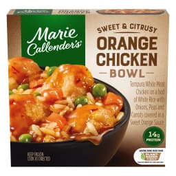 Marie Callender's Sweet & Citrusy Orange Chicken, Frozen Meal, 11 oz. Bowl - Thumbnail 1