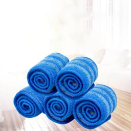 Microfiber Flat Mop Head, Wet and Dry Mop Fittings for Hardwood Floor Cleaning - Thumbnail 7