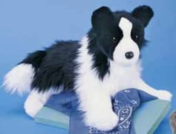 Douglas Cuddle Toys Chase Border Collie Stuffed Animal - Thumbnail 2