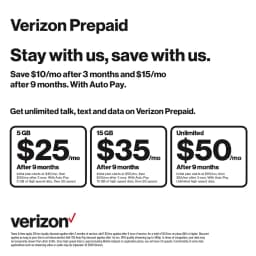 Verizon Wireless Motorola e5 Go 16GB Prepaid Smartphone, Black - Thumbnail 5