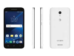 Alcatel - CAMEOX 4G LTE with 16GB Memory Cell Phone - Arctic White (AT&T) - Thumbnail 3
