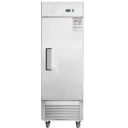 27" Commercial Refrigerator, 18.68 Cu.ft Single Solid Door Reach-in Refrigerator, Stainless Steel Interior & Exterior, Fan Cooling Upright Fridge - Thumbnail 14