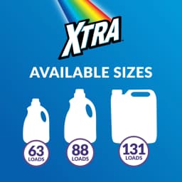 XTRA Laundry Detergent Liquid Plus Odor Blasters, 131 Loads, 203.1 Fl Oz - Thumbnail 6
