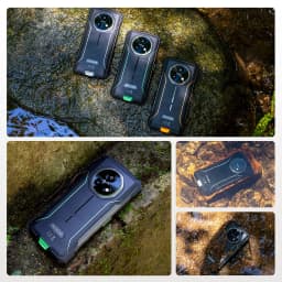 DOOGEE Fire 5 Pro Rugged Phone, Android 15 with Triple Card Slot & Gemini AI, 13000mAh Battery, Octa Core, 20GB+128GB/2TB, 6.6" HD+90Hz, IP68 Waterproof, NFC/OTG - Thumbnail 2