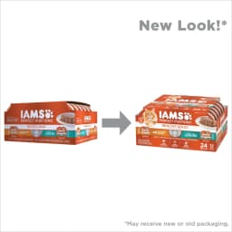 Iams Perfect Portions Grain Free Wet Cat Food Variety Pack, 1.32 Oz Trays, 12 Pack - Thumbnail 7