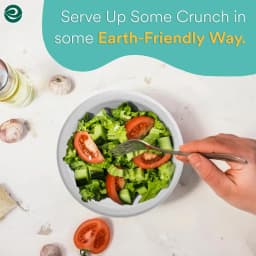 ECO SOUL Disposable Paper Bowls, 12 oz, White, 1000 Count (1 Pack) - Thumbnail 6