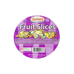 Zachary, Assorted Fruit Slices, Lemon, Lime, Cherry, & Orange Flavored Candy, 32 oz. Tub - Thumbnail 3