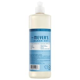 Mrs. Meyer's Clean Day Liquid Dish Soap, Rain Water Scent, 16 Fl Oz Bottle - Thumbnail 3